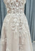 Elegant V Neck Lace Aline Wedding Dress with Appliques wedding dresses