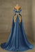Emerald Green Mermaid Prom Dress Sleeveless Spaghetti Strap Long Evening Gown - Prom Dresses