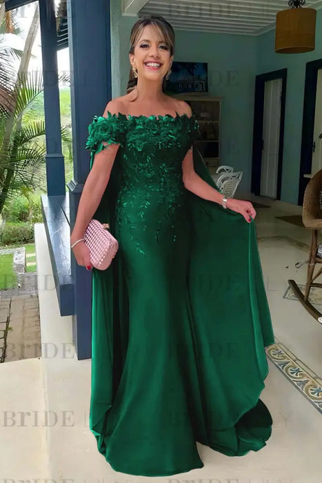 green chiffon wedding dress Berylove Women Light Green Chiffon Wedding Guest Dress with Ruffles Cut Out A Line Spaghetti Straps Bridesmaid Dress, Light Green / US20W main image 1