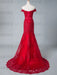 Evening Dress Mermaid Off The Shoulder Lace Lace Tulle Formal Party Dresses(APP ExclusivePrice  $176.99)