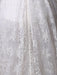 2021 Lace High-low Wedding Gown With Llusion Neckline And Back misshow