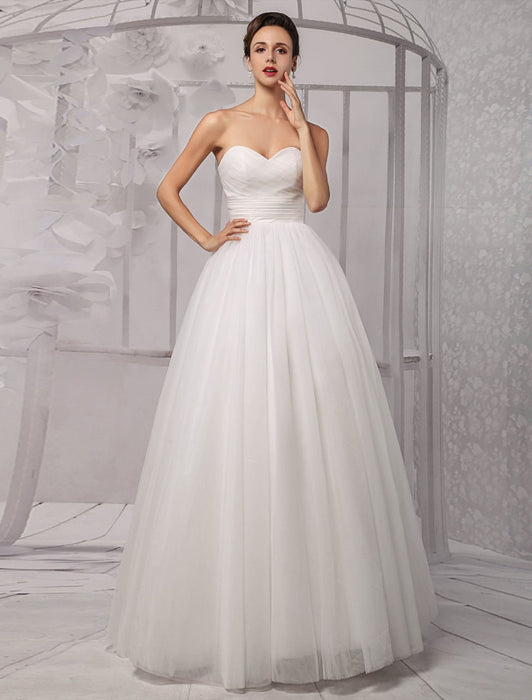 Tull Off-The-Shoulder Ball Gown Wedding With A Lace Wrap misshow