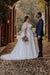 Exquisite Ivory Wedding Dress Aline Plus Size Tulle Lace Bridal Gown with Sleeves - Wedding Dresses