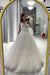 Exquisite Short Sleeves Aline Wedding Dress Beadings Lace Bridal Gown