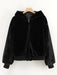 Faux Fur Coats For Women Long Sleeves Casual Stretch Hooded White Winter Coat