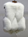 Faux Fur Coats Grey Sleeveless Casual Short Winter Vest Overcoat