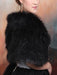 Faux Fur Wrap Black Women Faux Fur Shawl Wedding Wraps