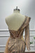 Gold One Shoulder Long Sleeves Beadings Mermaid Prom Dress - Prom Dresses