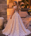 Gorgeous lace wedding dresses A line Sleeveless Tulle Bridal Dress Floor Length - Wedding Dresses