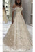 Ivory Off the Shoulder Lace White Long Wedding Dress - Wedding Dresses