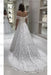 Gorgeous Off the Shoulder Lace White Long Wedding Dress - Wedding Dresses