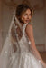 Gorgeous Tulle Lace Aline Wedding Dress Sweetheart with Chapel Train - Wedding Dresses