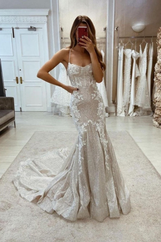 Tulle Glitter Mermaid Mother of the Bride Dresses