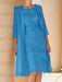Ocean Blue mother of the bride lace bodice knee dress with long duster