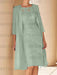 Sage mother of the bride lace bodice knee dress with long duster