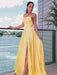 Halter Neck Prom Gown with Daring Split