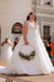Ivory Aline Wedding Dress Tulle Plus Size Bridal Dress with Lace Appliques - Wedding Dresses