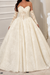 Ivory Romantic Sweetheart Corset Lace Princess Wedding Dress