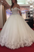 Ivory Wedding Dress Princess Silhouette Sweetheart Neck Sleeveless Natural Waist Applique Tulle Bridal Dresses
