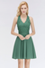 Jade V-Neck Short Lace Bridesmaid Dresses