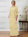 Floor-Length A-Line Mother of the Bride Dresses with Jewel Neck