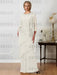Floor-Length A-Line Mother of the Bride Dresses with Jewel Neck