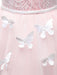 Flower Girl Dresses Jewel Neck Long Sleeves Butterfly Formal Kids Princess Dresses