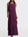 Floor-Length Mother of the Bride Sheath Dress with Matching Jacket