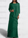 Floor-Length Mother of the Bride Sheath Dress with Matching Jacket