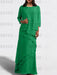 Floor-Length Mother of the Bride Sheath Dress with Matching Jacket
