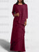 Floor-Length Mother of the Bride Sheath Dress with Matching Jacket