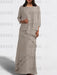 Floor-Length Mother of the Bride Sheath Dress with Matching Jacket