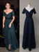 Kate Middleton Dark Navy Off The Shouler Dress