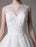 2021 Lace High-low Wedding Gown With Llusion Neckline And Back misshow