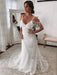 Lace Wedding Dress With Train Ivory A-Line Sleeveless V-Neck Backless Bridal Gowns