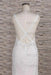 Latest V-neck Appliques Tulle Mermaid Wedding Dress - Wedding Dresses