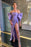 Lavender Off-the-Shoulder Prom Dress