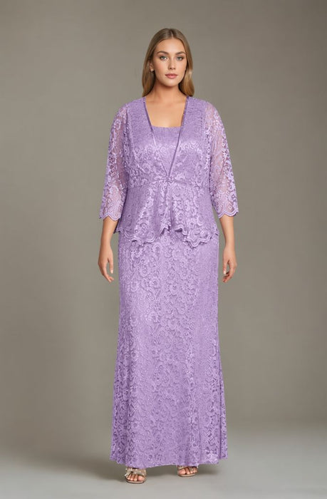 Plus Size 2-Piece Mother of the Bride Dress Dress with Jacket