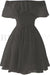 Light Blue Off the Shoulder Chiffon Homecoming Cute Short Graduation Dress Prom Dresses