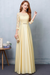 Daffodil Evening Dress Satin Prom Dress Lace Applique Wedding Guest Dresses Sash A Line Maxi Mother's Dress wedding guest dress