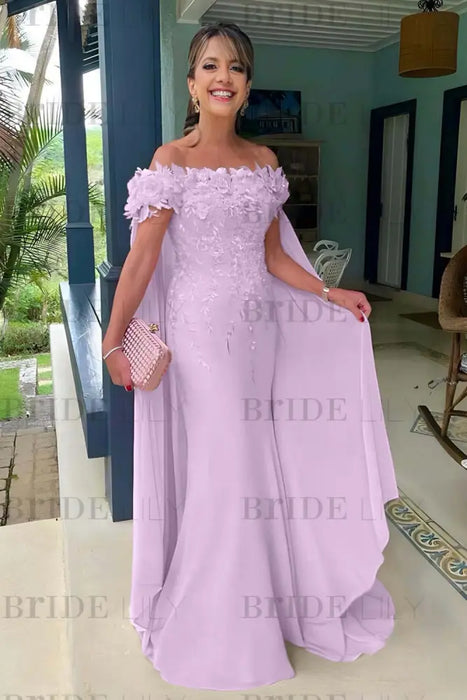 princess polly baby blue dress Chiffon Mother of the Bride Dress Long On Sale-Bridelily