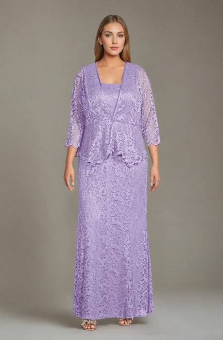 Plus Size 2-Piece Mother of the Bride Dress Dress with Jacket
