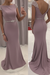 Lilac Sequined Fitted Cap Sleeve Mermaid Prom Dress Formal Gown - Prom Dresses