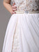 White Prom Dresses 2021 Long Ivory Halter Backless Evening Dress Lace Applique Beading Chiffon Split Party Dress