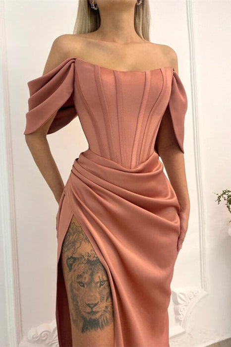 Long Mermaid Prom Dress With Split