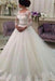 Long Sleeves Ball Gowns Lace CustomizedTulle Wedding Dress - Wedding Dresses