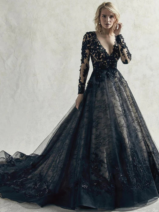 The Unique Charm of Black Wedding Dresses