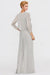 Long Sleeves Lace Appliques Chiffon Mother of Bride Dress Jumpsuit - Prom Dresses