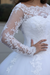 Long Sleeves Lace Appliques Wedding Dresses - wedding dresses