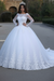 Long Sleeves Lace Appliques Wedding Dresses - wedding dresses